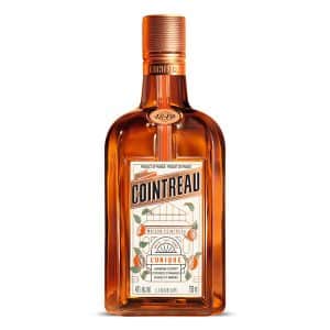 Cointreau Liqueur is a premium French orange triple sec in an iconic square amber bottle, available at The Wine Box.
