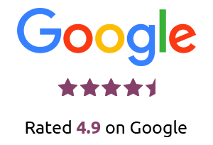 4.9 rated on google