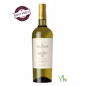 San Felipe Oak Sauvignon Blanc 2023 is an oak-aged Argentine Sauvignon Blanc with creamy texture and vibrant fruit.