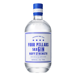 four pillars navy strength gin