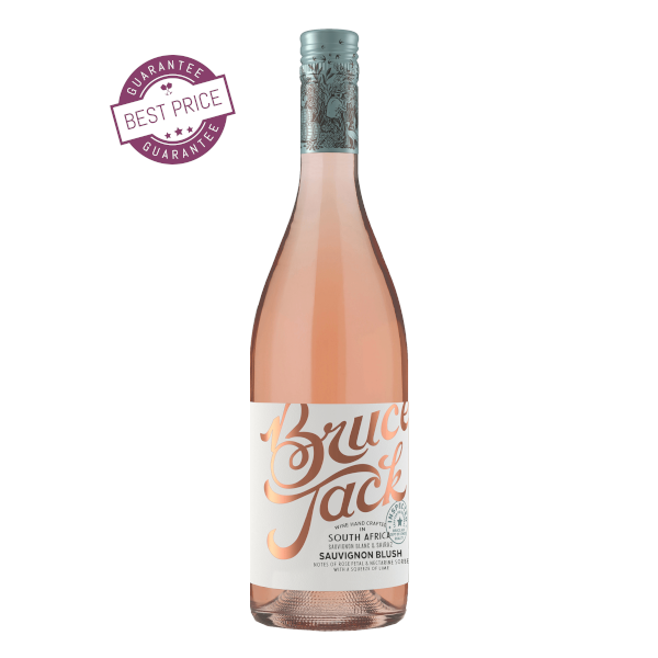 Bruce Jack Sauvignon Blush wine 75cl bottle