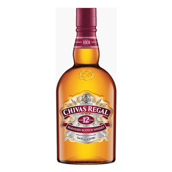Chivas Regal Scotch 12 YO 1,0L (40% Vol.) - Chivas - Whisky