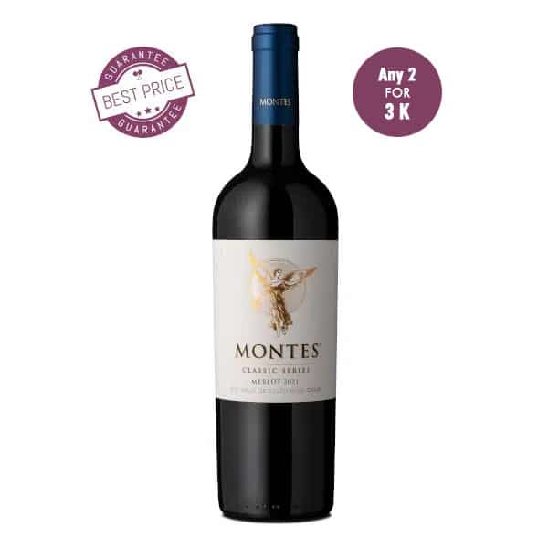 Montes Classic Series Merlot at the winebox kenya