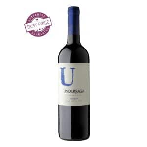 Undurraga U Merlot 75cl bottle red wine available at The Wine Box
