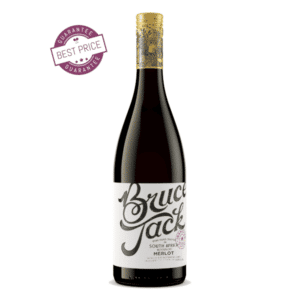 Bruce Jack Merlot red wine 75cl bottle