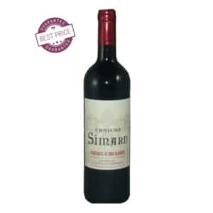 Château Simard Saint-Émilion Grand Cru – elegant Bordeaux red with ripe Merlot fruit, limestone freshness and supple tannins; refined and balanced.