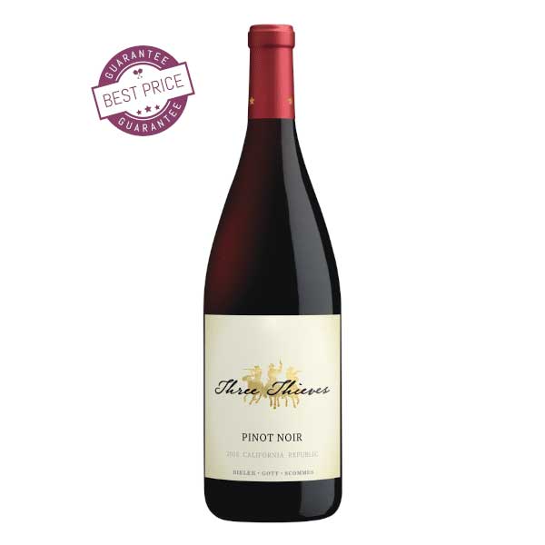 Three Thieves Pinot Noir red wine 75cl bottle