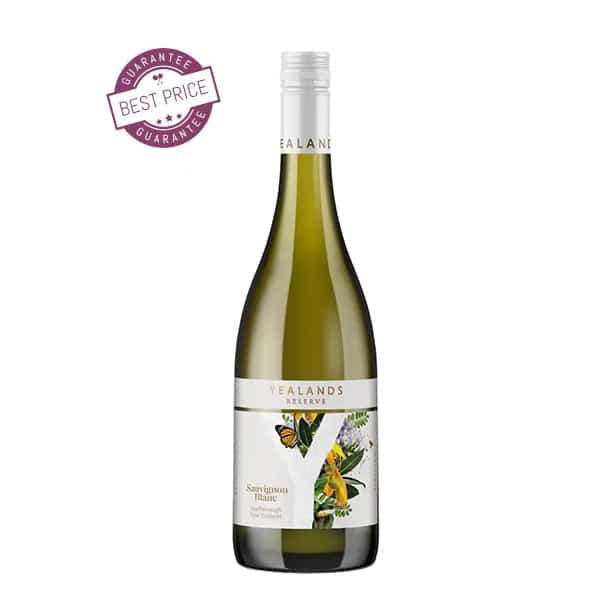 Yealands Reserve Sauvignon Blanc white wine available at the wine box