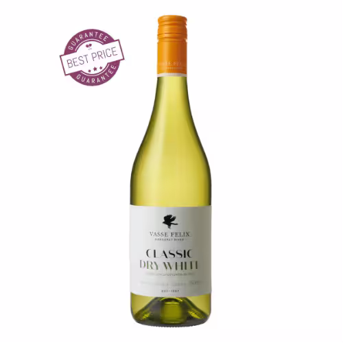 asse Felix Classic Dry White from south africa available at the wine box kenya