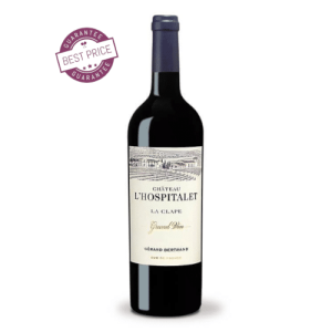 Château l’Hospitalet Grand Vin Rouge wine available at the wine box