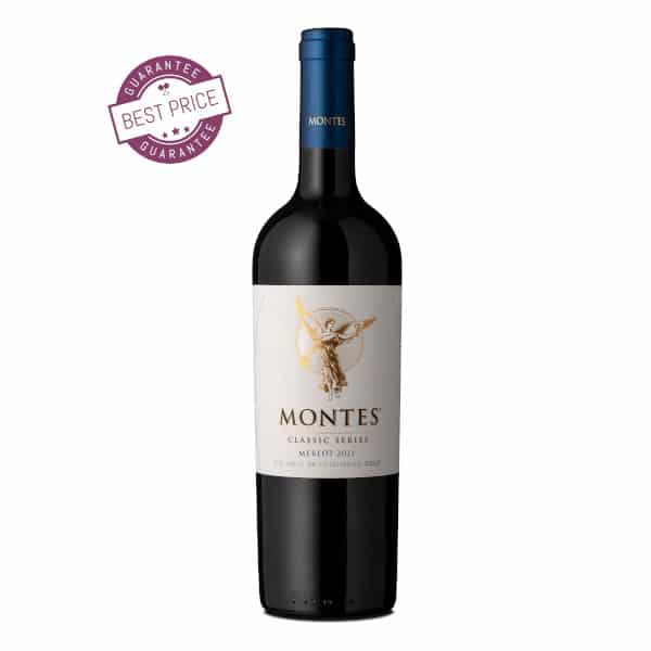 Montes Merlot classic red wine at the wine box kenya