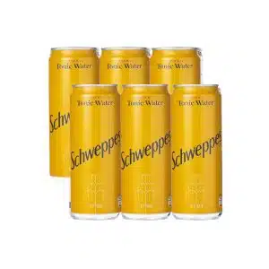 Schweppes Tonic water available at the wine box