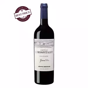 Château l’Hospitalet Grand Vin Rouge wine available at the wine box