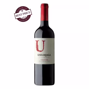 Buy Undurraga Carmenere 2023 online and experience a smooth, fruit-forward red that brings the heart of Chile to your glass.