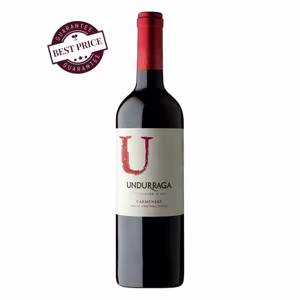 Buy Undurraga Carmenere 2023 online and experience a smooth, fruit-forward red that brings the heart of Chile to your glass.