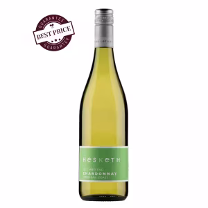 Elegant bottle of Hesketh Lost Weekend Chardonnay 2023 from South Australia's Limestone Coast, featuring a modern label and pale golden wine. Get your bottle from \The Wine Box