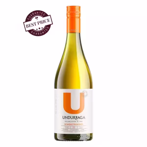 Undurraga Gewürztraminer 2024 – aromatic Chilean white wine with floral and tropical notes, available at The Wine Box.
