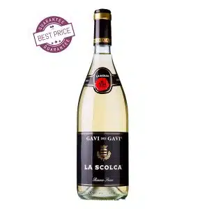 La Scolca Gavi DOCG Etichetta Nera 2019 – premium collector’s white wine from Piedmont, rich with minerality and almond finish.