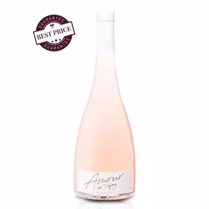 Amour de Tropez Rosé 2023 Domaine Tropez – ultra-pale Provence rosé with strawberry, peach and citrus over a mineral finish, gift-ready, available at The Wine Box.
