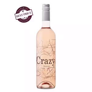 Crazy Tropez Rosé 1.5L Magnum – ultra-pale Provence rosé with peach, citrus and mineral finesse in a gift-ready bottle, available at The Wine Box.
