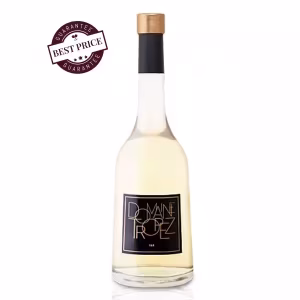 Domaine Tropez Blanc 2023 – pale Provence Rolle white wine with peach, citrus, floral and mineral notes—elegant and refreshing, available at The Wine Box.