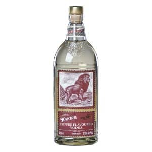 Kakira Coffee Vodka – Ugandan vodka infused with Arabica coffee; smooth, aromatic, and locally crafted, available at The Wine Box.