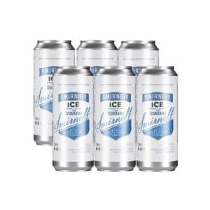 Smirnoff Ice Guarana 0.33L 6-pack – tropical guarana vodka drink, sweet, sparkling and refreshing.