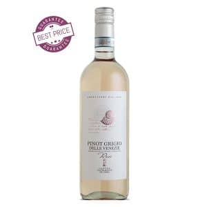 Cantina del Garda Pinot Grigio delle Venezie DOC Rosé 2024 – new arrival with pale colour, raspberry notes and crisp freshness from Lake Garda vineyards.