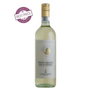 Cantina del Garda Pinot Grigio delle Venezie DOC 2024 – crisp Italian Pinot Grigio with pear, citrus and mineral freshness.