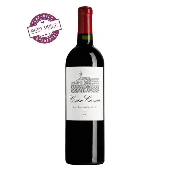 Croix Canon Saint-Émilion Grand Cru 2017 – elegant Bordeaux red with Merlot richness, limestone freshness and silky tannins; refined and expressive