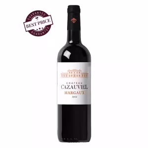 Château Cazauviel Rouge 2020 – Bordeaux Supérieur red with ripe fruit and smooth, balanced finish.