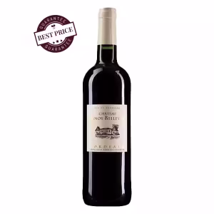 Château Janoy Bellevue Bordeaux AOC Rouge 2020 – Bordeaux red wine with dark fruit, soft spice and smooth tannins.