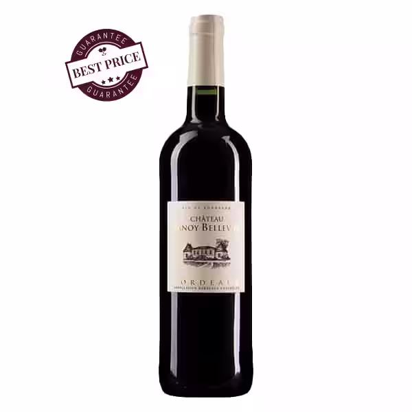 Château Janoy Bellevue Bordeaux AOC Rouge 2020 – Bordeaux red wine with dark fruit, soft spice and smooth tannins.