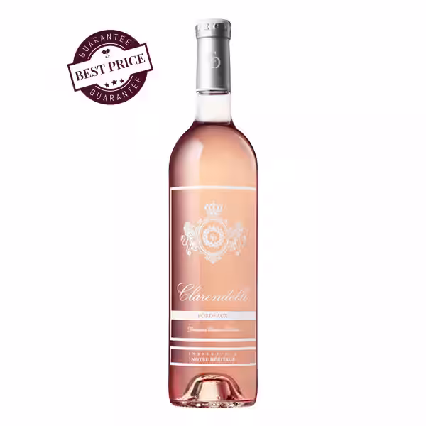 Clarendelle Bordeaux Rosé 2023 – pale rosé from Bordeaux with fresh red fruit and crisp, dry finish.