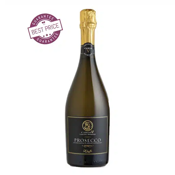 Carlo V Cuvée dell'Imperatore Prosecco – Italian sparkling wine with pear, citrus and floral notes; crisp and elegant.