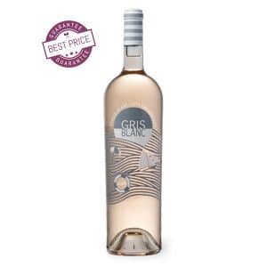 Gris Blanc 2024 1.5L Magnum – pale French rosé with peach, citrus and mineral notes; crisp and elegant.