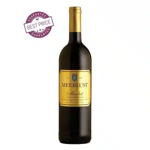 Meerlust Merlot 2022 – Stellenbosch Merlot with dark fruit, gentle spice and elegant structure.