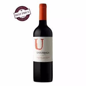 Undurraga Cabernet Sauvignon 2024 – Chilean red wine with cassis, cherry and spice; smooth, lively and food-friendly.