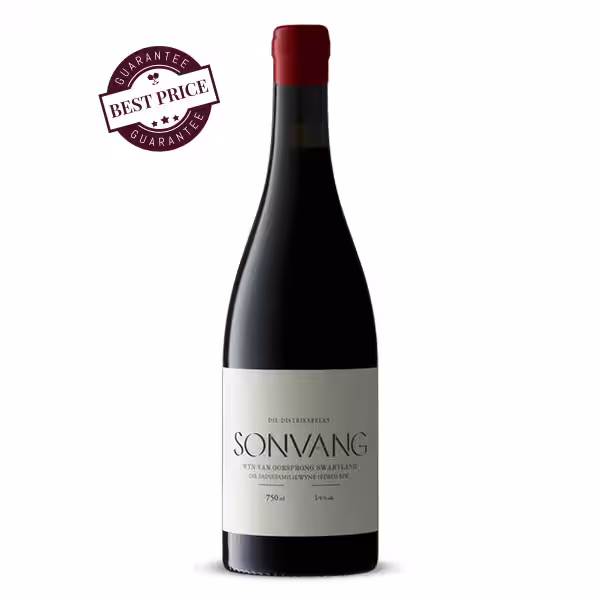 Burgundy style bottle of the Sadie Sonvang