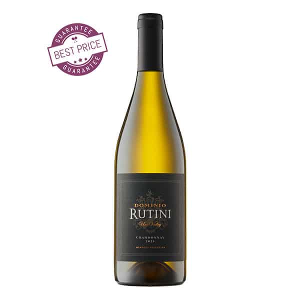 Rutini Dominio Chardonnay 2023 – Argentine Chardonnay with stone fruit, citrus and elegant texture.