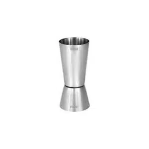 Double-Sided Stainless Steel Jigger with 30 ml and 60 ml measures.