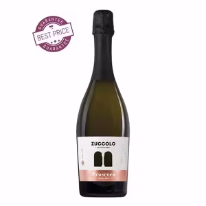 Fantinel Spumante Zuccolo Prosecco Extra-Dry – Italian Prosecco with fresh pear and citrus notes in a crisp, balanced style.