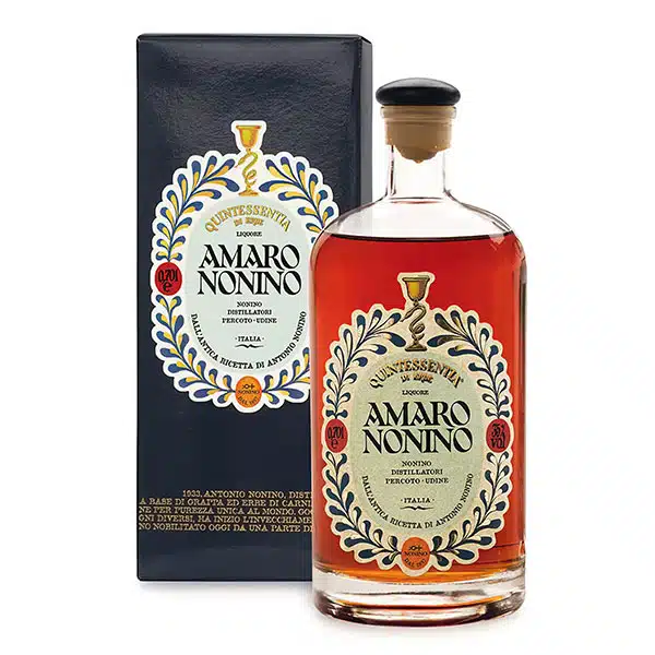 Amaro Nonino Quintessentia Italian herbal liqueur available for delivery in Nairobi at The Wine Box.