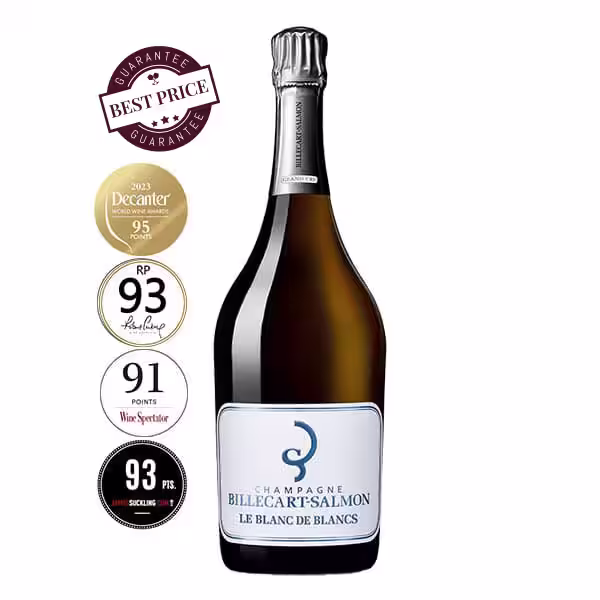 Get the Billecart-Salmon Le Blanc de Blancs NV Grand Cru Champagne at The Wine Box. Order Online for delivery