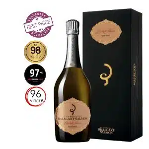 Billecart-Salmon Rosé Elisabeth Salmon 2013 Gift Box prestige rosé Champagne bottle