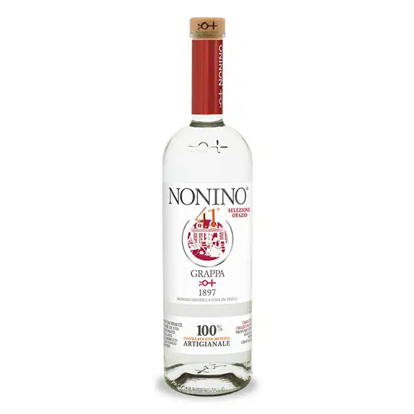 Product Facts – Grappa Nonino Tradizione Nonino 41° Producer: Nonino Distillatori Country: Italy Category: Grappa Style: Classic Italian Digestif ABV: 41% Raw Material: Fresh grape pomace Distillation: Traditional artisanal distillation Serving Temperature: 10–14 °C Best Served: Neat in a tulip glass