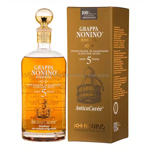 Grappa Nonino Riserva Antica Cuvée premium Italian digestif available for delivery in Nairobi at The Wine Box.