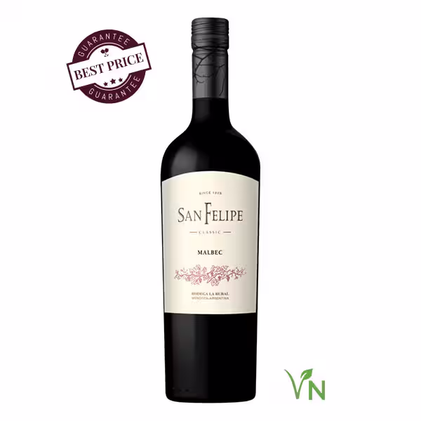 San Felipe Classic Malbec 2025 Argentine red wine available for delivery in Nairobi, and across Kenya at The Wine Box.