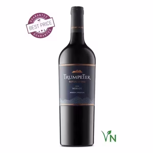 Trumpeter Merlot 2024 Argentine red wine available for delivery in Nairobi, Kenya at The Wine Box.