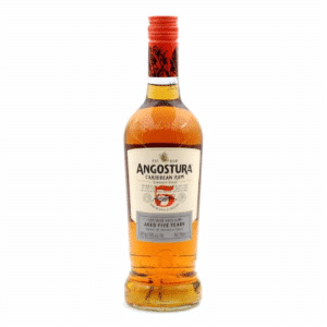 Angostura 5 Years Old Superior Gold Rum aged Caribbean gold rum for age-verified customers at The Wine Box Nairobi, Kenya.